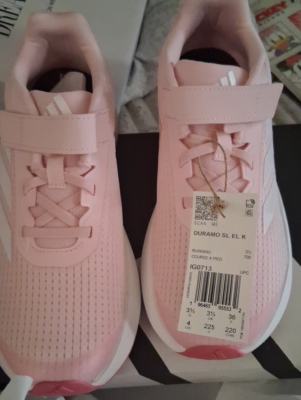Adidas by Stella McCartney Kids Pink Sneakers